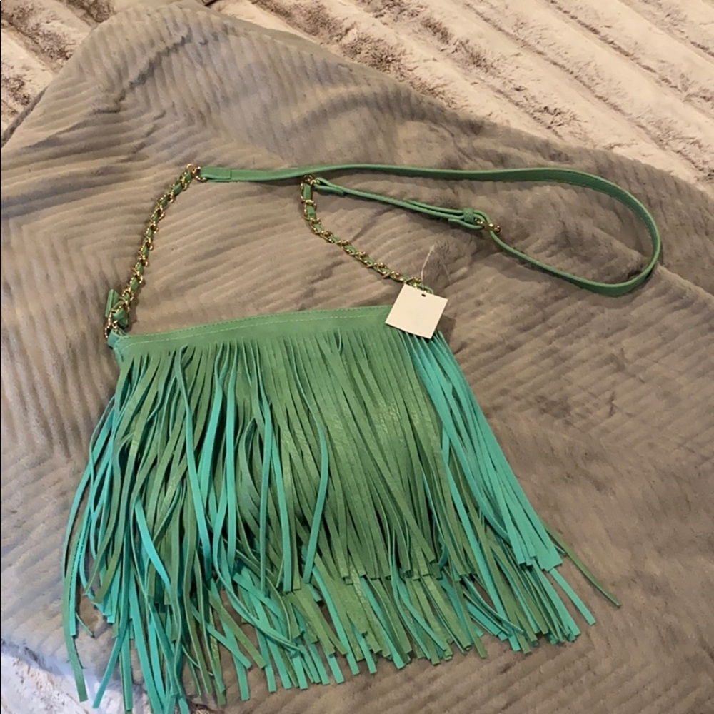 Fringe crossbody
